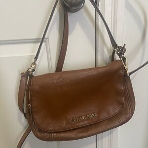 Michael Kors Tan multi pocket leather handbag